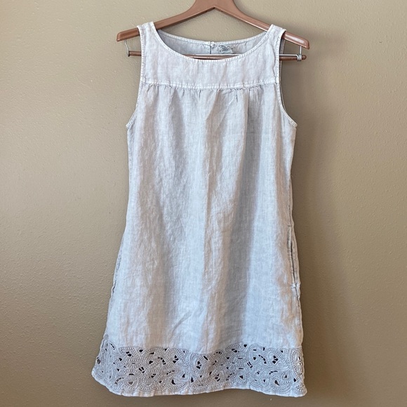 Women’s Artisan NY 100% linen dress; Size med - Picture 1 of 8